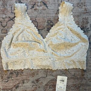 Aerie Floral Lace Nursing Bralette